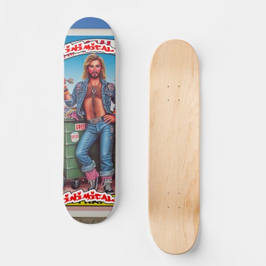 Skateboard Traite inimitable de San Francisco (Recto)