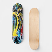 Skateboard Tranchant comme une lame (Recto)