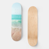 Skateboard Tranquillité dans l'océan des Caraïbes #10 #wall # (Recto)
