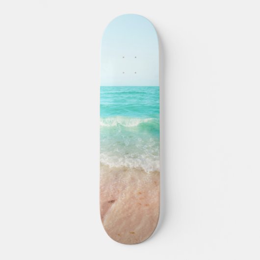 Skateboard Tranquillité dans l'océan des Caraïbes #10 #wall # (Recto)