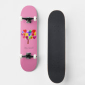 Skateboard Transformez l'illustration ou le dessin de votre e (Recto)