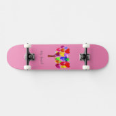 Skateboard Transformez l'illustration ou le dessin de votre e (Horz)