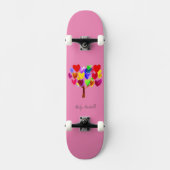 Skateboard Transformez l'illustration ou le dessin de votre e (Recto)