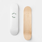 Skateboard Travail inachevé en cours (Recto)
