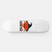 Skateboard Treck Trat Citrouille Sourire (Horz)