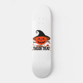 Skateboard Treck Trat Citrouille Sourire (Recto)
