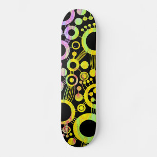 Skateboard Tree of Life Abstract - Color Tex 01