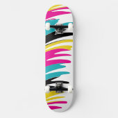 Skateboard Trendy Thick Paint Art (Voorkant)