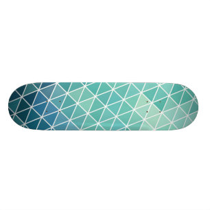 Skateboard Triangles abstraites d'Aqua