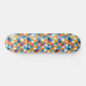 Skateboard Triangles Colorés A (Horz)