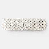 Skateboard Triangles minimalistes personnalisables (Horz)