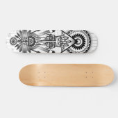 Skateboard Tribal autochtone Abstrait (Horz)