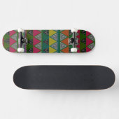 Skateboard Tribal Print Skate (Horz)