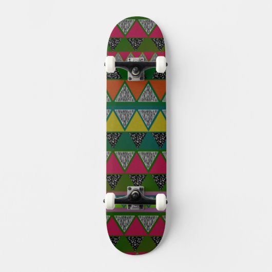 Skateboard Tribal Print Skate (Recto)