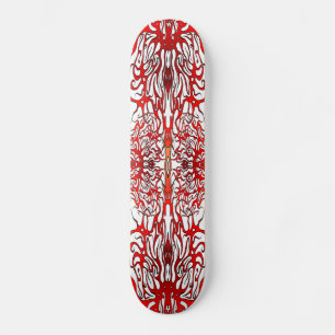 Skateboard Tribal Valetine Heart Arteries Tattoo 2