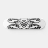 Skateboard Tribu de tatouage noir 1 (Horz)