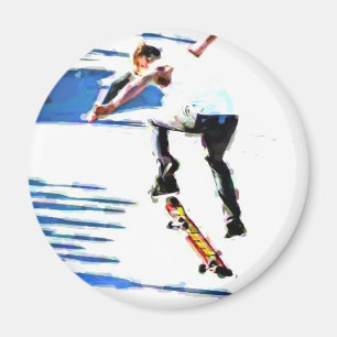 Skateboard Tricks Magneet