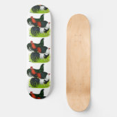 Skateboard Trio de coq à longue queue (Recto)