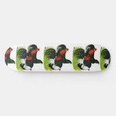 Skateboard Trio de coq à longue queue (Horz)