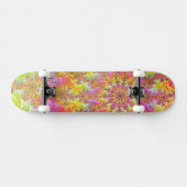 Skateboard Tripant Groovy Funky Psychédélique Fractale Explos (Horz)