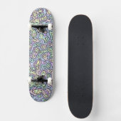 Skateboard Trippy Colorful Blob (Recto)