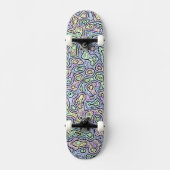 Skateboard Trippy Colorful Blob (Recto)