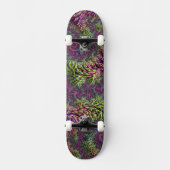 Skateboard Trippy Funky Super numérique Abstrait Fractal Art (Recto)