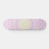 Skateboard Trippy Hippie Mandala  (Horz)