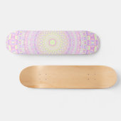 Skateboard Trippy Hippie Mandala  (Horz)