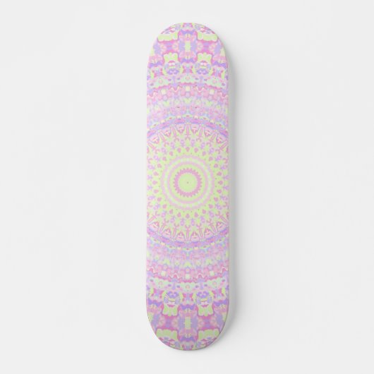 Skateboard Trippy Hippie Mandala  (Devant)