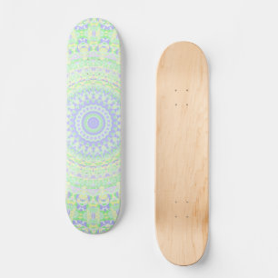 Skateboard Trippy Hippie Mandala