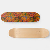 Skateboard Trippy Hippy Retro Paisley (Horz)