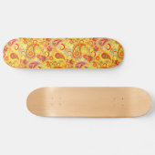 Skateboard Trippy Hippy Retro Paisley (Horz)
