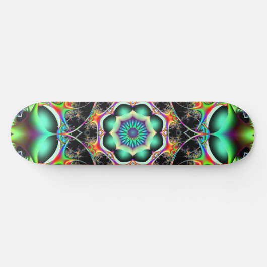 Skateboard Trippy Mandala (Horz)