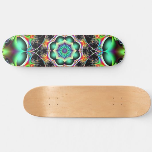 Skateboard Trippy Mandala (Horz)