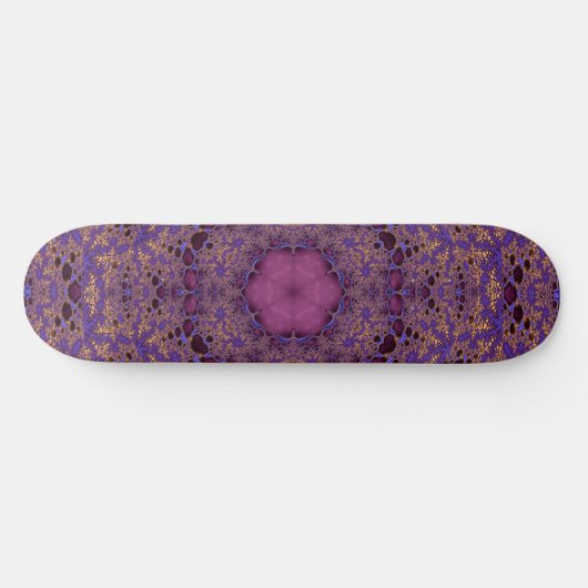 Skateboard Trippy Mandala Art (Horz)
