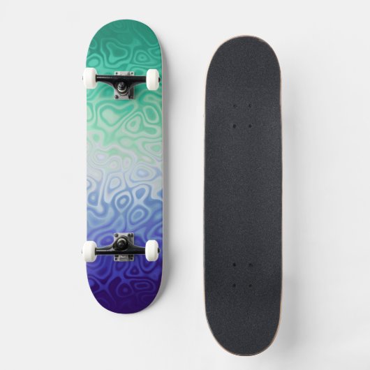 Skateboard Trippy Ripply Funky Boho MLM Hommes Aimants Hommes (Recto)
