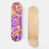 Skateboard Trippy Vibrant (Recto)