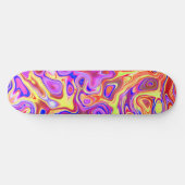 Skateboard Trippy Vibrant (Horz)