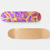 Skateboard Trippy Vibrant (Horz)