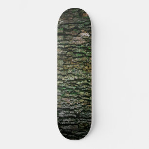 Skateboard Tronc d'arbre (écorce en bois)