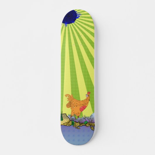 Skateboard Trop tard Skate Old School (Devant)