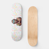 Skateboard Tropical/beach yeti/bigfoot (Recto)