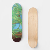 Skateboard Tropiques (Recto)