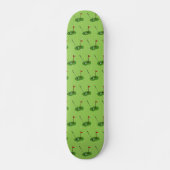 Skateboard Trou de golf avec Motif Drapeau (Devant)