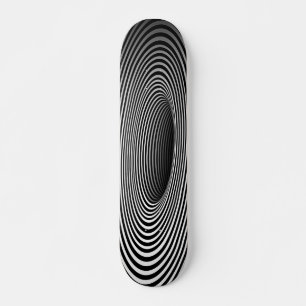 Skateboard trou noir 3D
