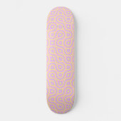 Skateboard Truchet Coloré Funky (Recto)