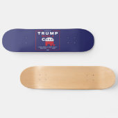 Skateboard Trump. What A C**** - Affiche de campagne contre T (Horz)