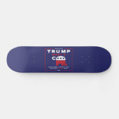 Skateboard Trump. What A C**** - Affiche de campagne contre T (Horz)