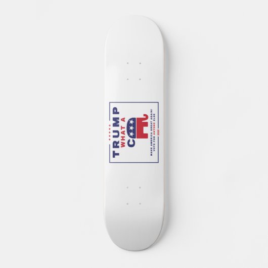 Skateboard Trump. What A C*** - affiche de la campagne anti-T (Recto)
